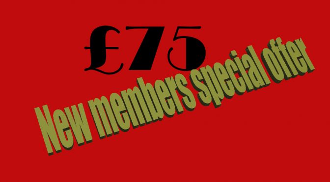 £75 New Members Special Offer
